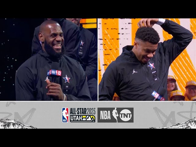 Full 2023 NBA All-Star Draft | LeBron & Giannis Make Their Picks LIVE in SLC | NBA on TNT