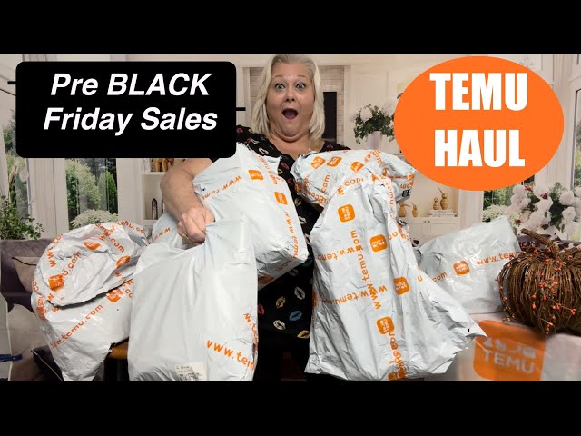 PRE BLACK FRIDAY SALES // TEMU HAUL