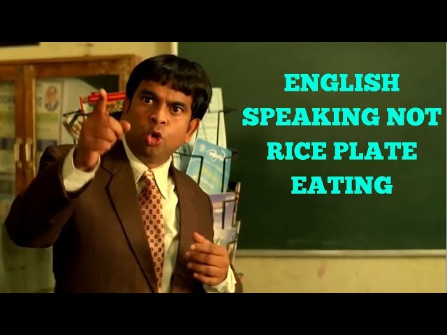 English Speaking Class - Hilarious Funny Scene