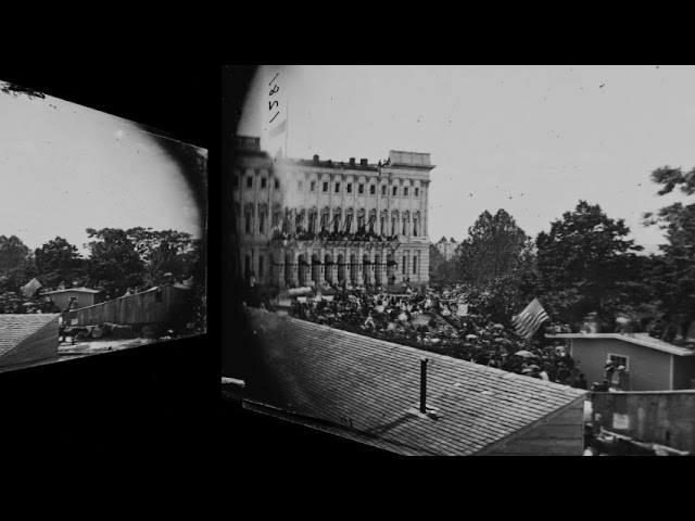 Welcome Brave Soldiers, Washington DC, May 1865 (silent, still image)