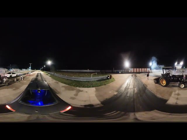 Chad 240z Pass 1 vs Trans Am -  @bics240z - Cedar Creek Dragway - Insta360 One X2 - 10.21.23 - VR