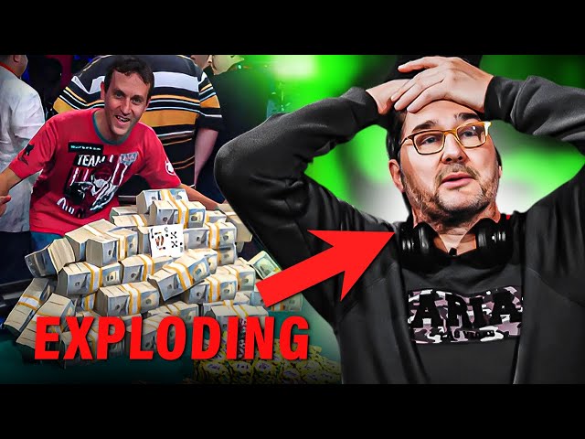 Phil Hellmuth BLOWS UP When He Realizes He Loses to an Amateur!