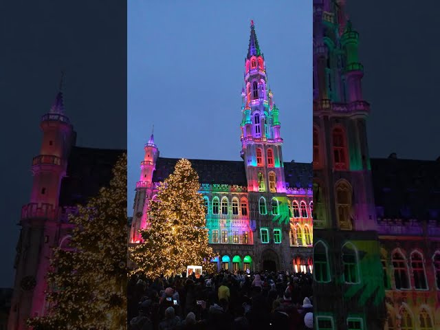 Son et lumière Grand-Place, décembre 2022