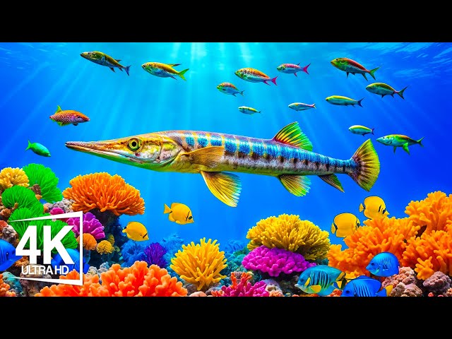 Luminous Deep-sea Realm 4K (ULTRA HD) - Colorful Coral Reefs and Exotic Fish in True 4K Resolution