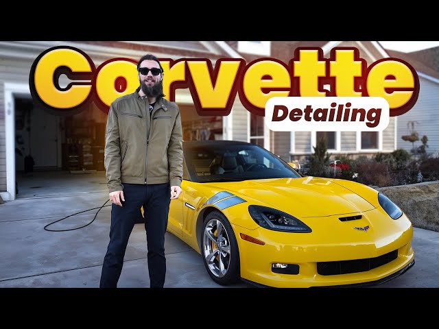 Corvette Detailing – Paint Correction, Interior, Engine Bay & More!