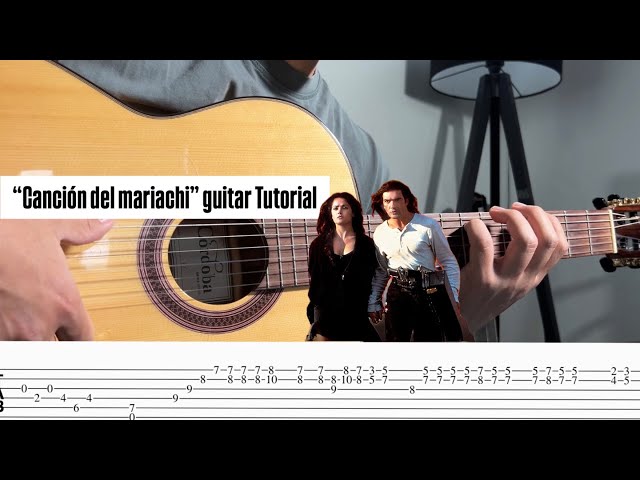 Canción del Mariachi - Guitar Tutorial (How to play Canción del Mariachi on Guitar)