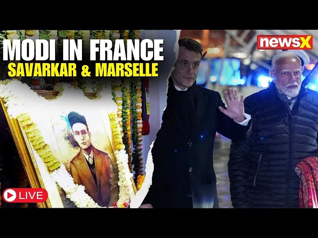 LIVE: Modi In France: PM Pays Homage To Savarkar's Legacy | A Story That Every Indian Must Know