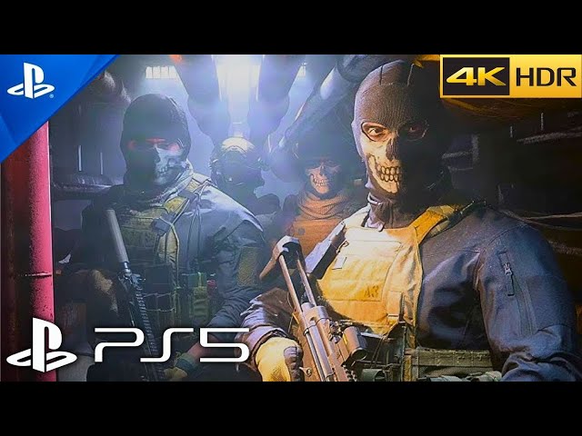 GHOST TEAM (PS5) Immersive ULTRA Graphics Gameplay [4K 60FPS HDR] Call of Duty