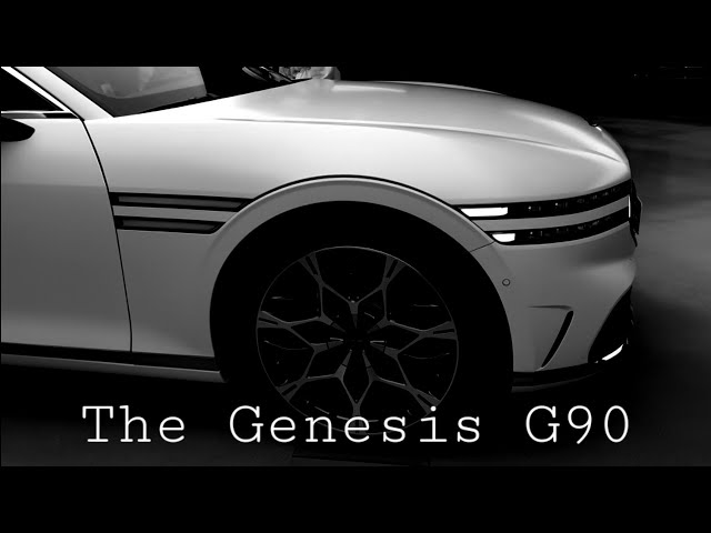 2025 Genesis G90 I Verbier White Matte| Walk-around #제네시스g90 #g90 #genesisg90