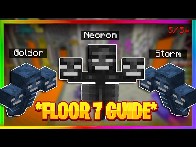 How to Complete FLOOR 7 [GUIDE]- Fakepixel Skyblock