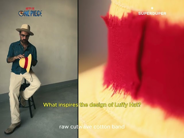 SUPERDUPER x NETFLIX One Piece | Luffy Hat DROP 1