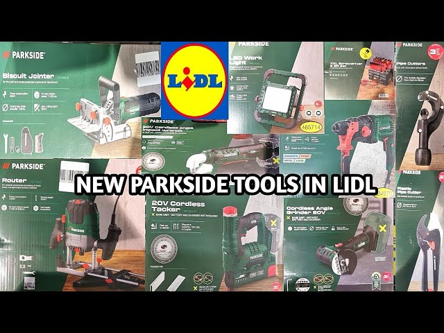 WHAT'S NEW IN LIDL/NEW PARKSIDE TOOLS ARRIVED TODAY SUNDAY 2 FEB/COME SHOP WITH ME/LIDL UK