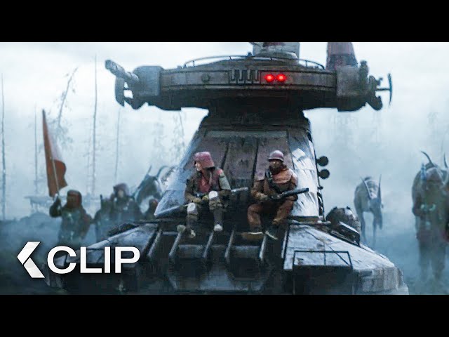 The Crew Meets The Old Leader - STAR WARS: SKELETON CREW Clip (2024)