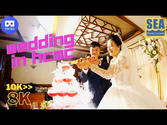 A wedding in Ho Chi Minh City was likely the first wedding recorded in 10K 3D VR180.