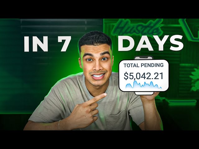 How I Made $5,042 in ONE Week From My Phone (No one is doing this)