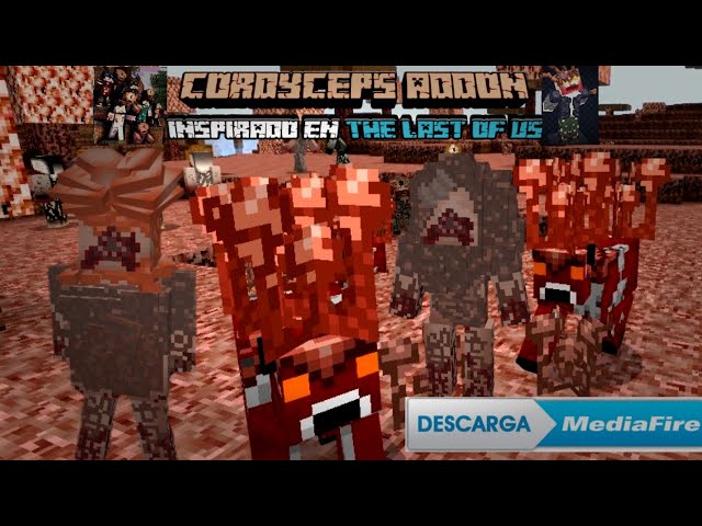 THE LAST OF US MOD ADDON PARA MINECRAFT PE BEDROCK