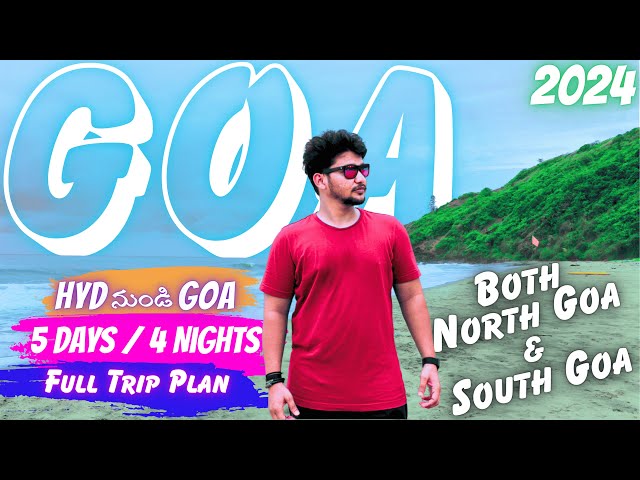 GOA Trip Plan In Telugu 2024 || Places To Visit In GOA || GOA Travel Vlog