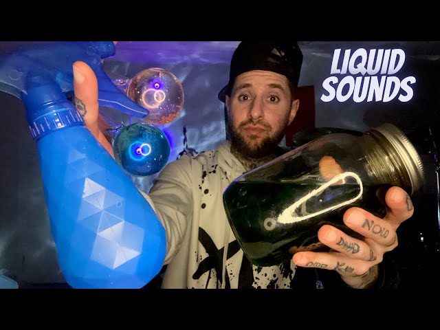 The Most Tingliest Liquid Sounds Video | Fast & Aggressive ASMR