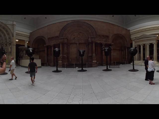 360 Footage: Circle of Animals / Zodiac Heads