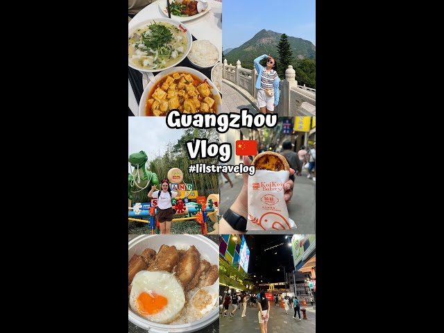 China Guangzhou Vlog #lilstravelog