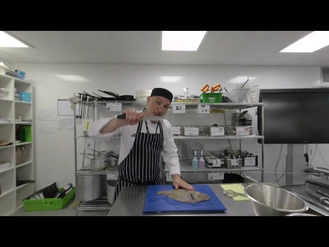 VR180 3D How to Fillet a Fish (Plaice) - Bradford College