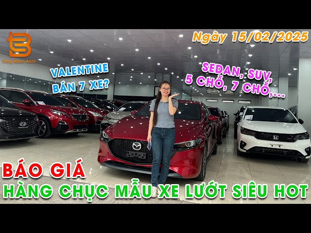 Báo Giá Tổng Hợp Hàng Chục Mẫu Xe Siêu LƯỚT Siêu CHẤT LƯỢNG Tại Tùng Bách Auto