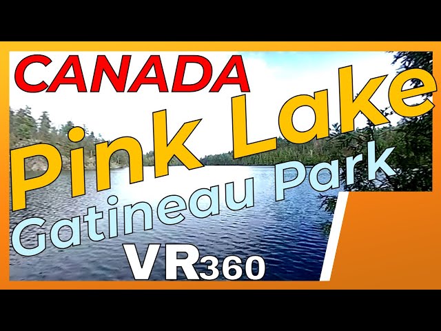 VR360 4K | Amazing beautiful Nature Scenery at Pink Lake