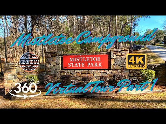 Mistletoe Campground 360° Virtual Campsite Tour 4k - Part 1 ~ Insta360 One X2