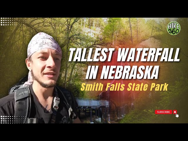 Hiking to the tallest waterfall in Nebraska, Smith Falls State Park. (Hike 360° VR Video)