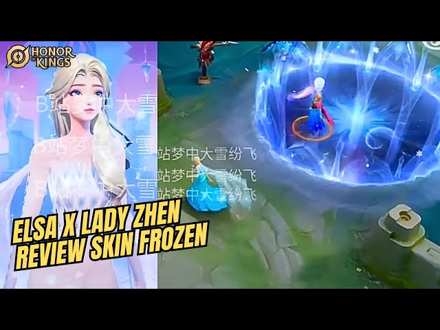 Skin Elsa (Lady Zhen) HoK x Frozen Review - Honor of Kings