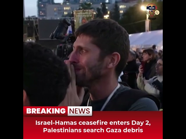 Desitdown News(Israel Hamas ceasefire enters Day 2, Palestinians search Gaza debris)#desitdown #news