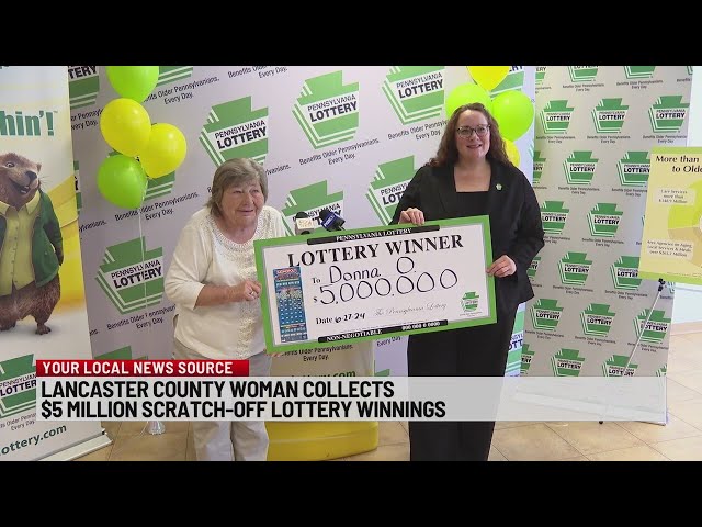 Lancaster County woman wins $5 million lottery with Monopoly scratch-off