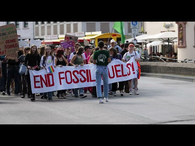 Climate Protest in Trier, Germany