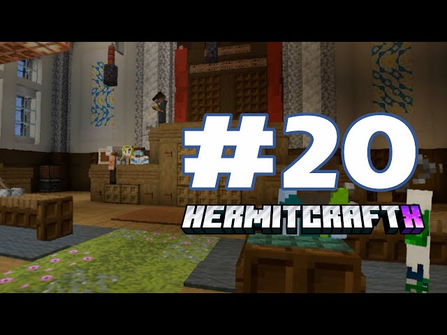 HermitCraft 10: 360 degrees of justice! Tall claims court! 360° video — ep 20