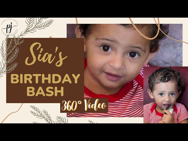 The 360-degree Video from Sia 2nd Birthday | Game Time | Children Game | Fun Time | Happy Kids