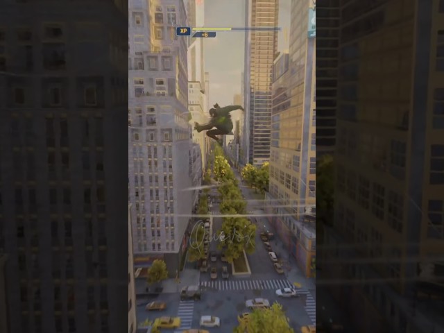 Superb Tricks In Spider-Man 2 Slow Motion #shorts