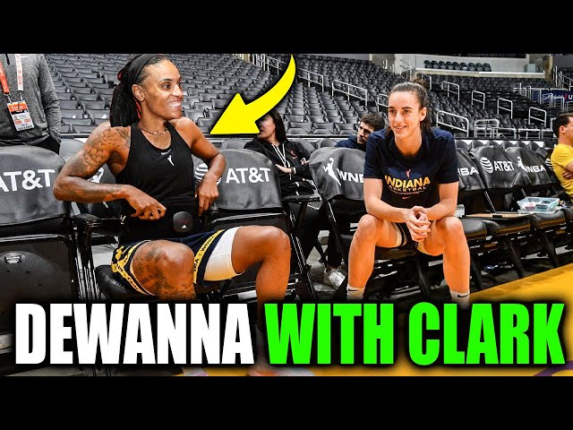 Dewanna Bonner Spotted Training With Caitlin Clark !Fans INSANE Reaction - White First Training Done