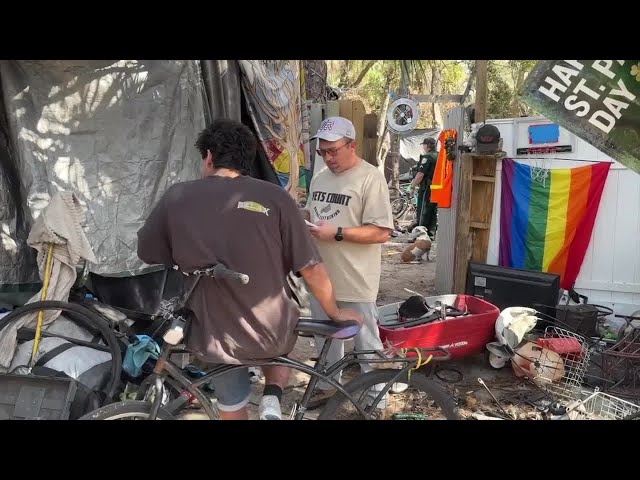 Efforts underway to clear Port Charlotte's largest encampment of unhoused people