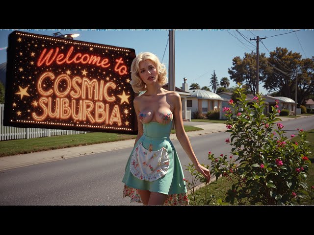 Cosmic Suburbia - 1950’s Sci-Fi - 1950’s Super Panavision 70 AI Teaser Trailer