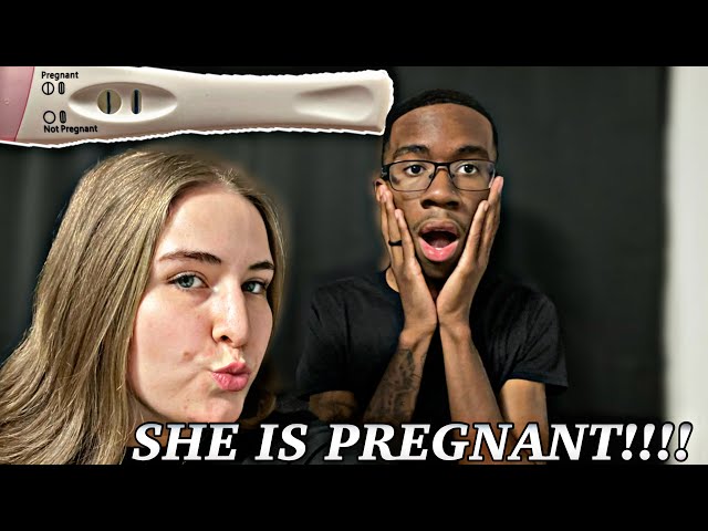 Leaving Out A POSITIVE PREGNANCY TEST...*CUTE REACTION*