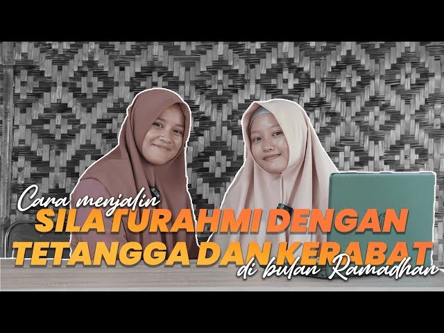 JAWAB USTADZ - Cara Menjalin Silaturahmi Dengan Tetangga Dan Kerabat Di Bulan Ramadhan (Ustzh. Dika)