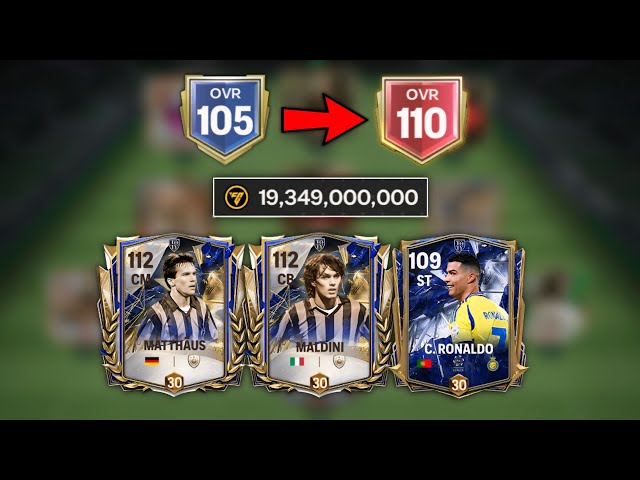 110 OVR Finally (90,000$) - FC Mobile 25