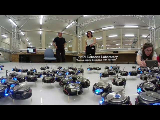 360° Bristol Robotics Laboratory - Kilobot Swarm