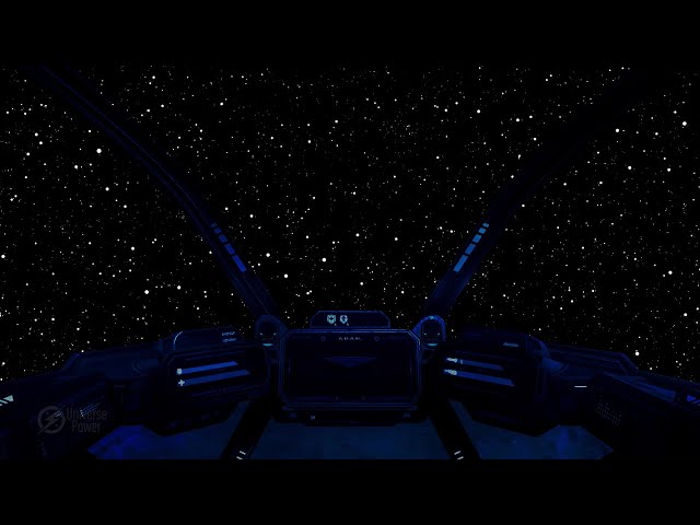 Spaceship Cockpit Ambience | White Noise | Deep Sleep