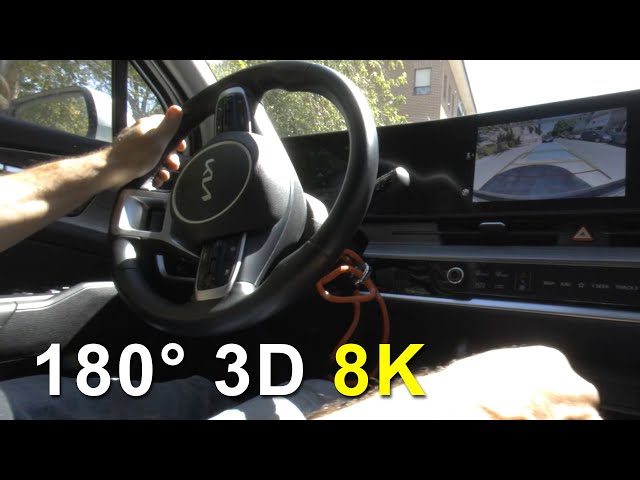 180 3D VR Kia Sportage. Immersive experience in a kia sportage inside a car wash.