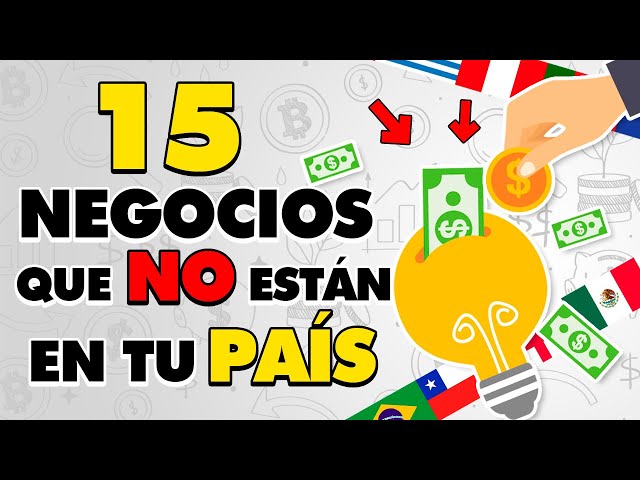 Negocios SIN Competencia 💸 Negocios Rentables que NO Están en tu País