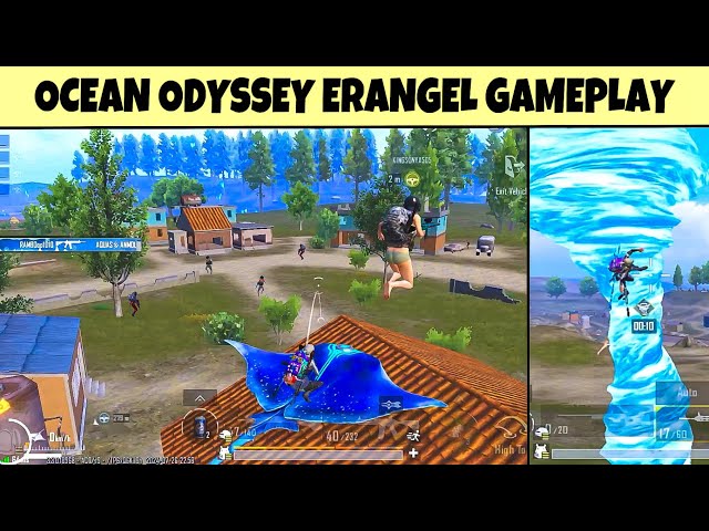 Wow!😍 NEW BEST LOOT GAMEPLAY in OCEAN ODYSSEY MODE 🥵 bgmi Mobile