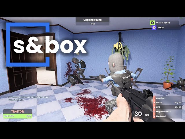 S&box Is Already Fun! - TTT (Trouble In Terrorist Town)