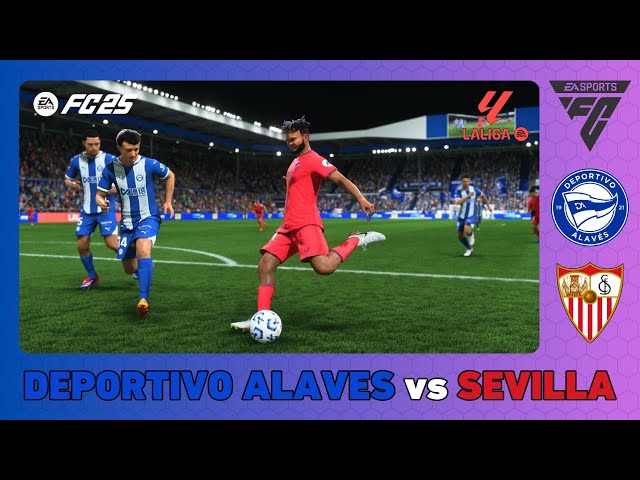 DEPORTIVO ALAVES vs SEVILLA - La Liga 2024/25 - EA SPORTS FC 25