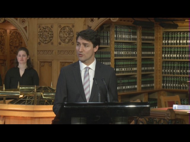 Prime Minister Trudeau welcomes Malala Yousafzai as an honorary Canadian citizen